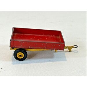 Dinky 319 Weeks Tipping Farm Trailer Vintage Pressed Steel Toy